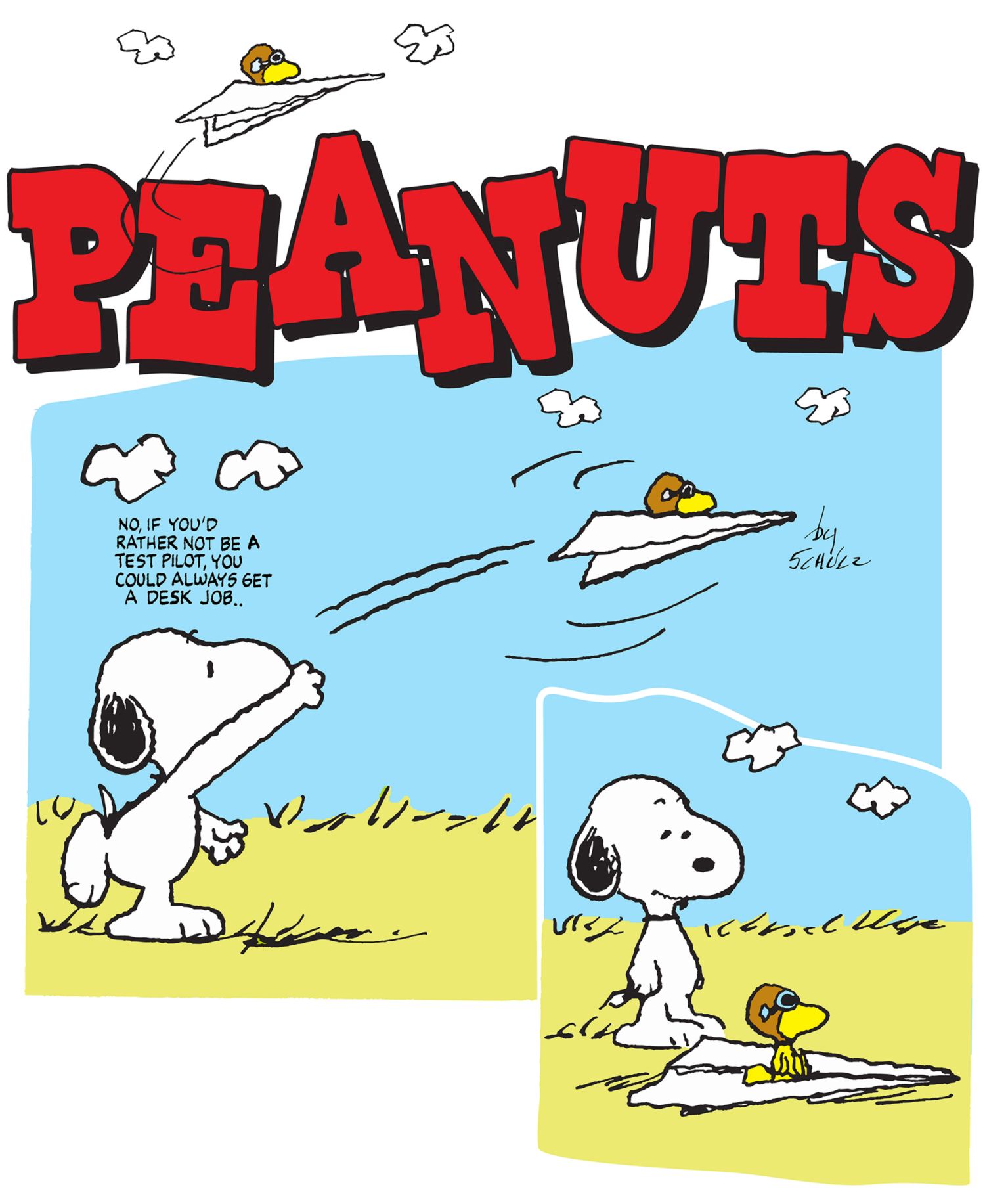 Men's Peanuts Artwork Long-Sleeve T-Shirt