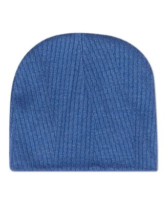 MeMoi Baby Boys Solid Textured Beanie - Navy