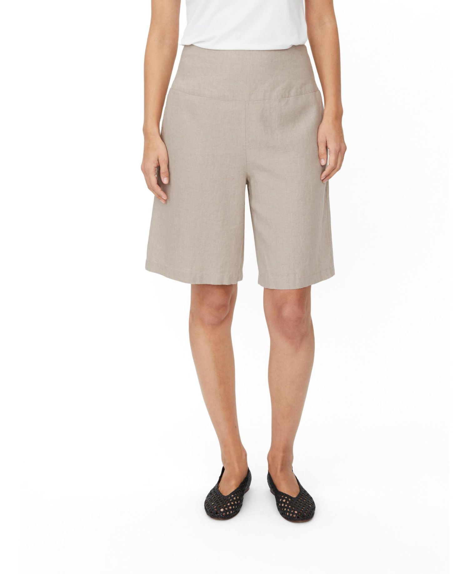 Women's Mapinja Smock Waist Linen Shorts
