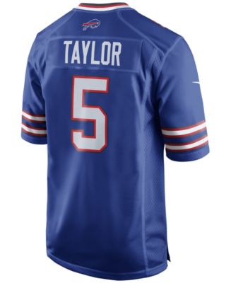 Tyrod Taylor Buffalo Bills Game Jersey 