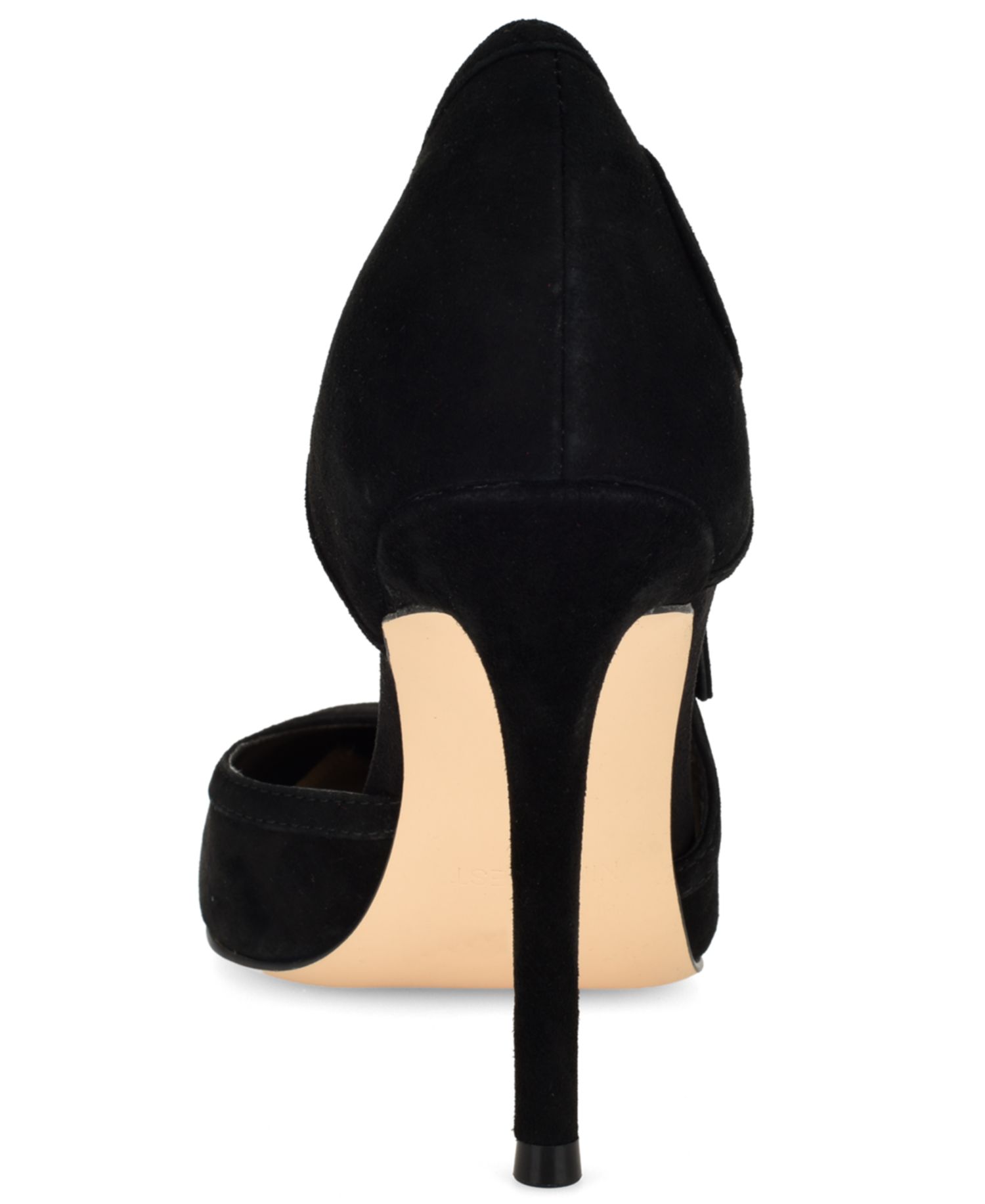 Women's Famila Bow D'Orsay Suede Dress Pumps
