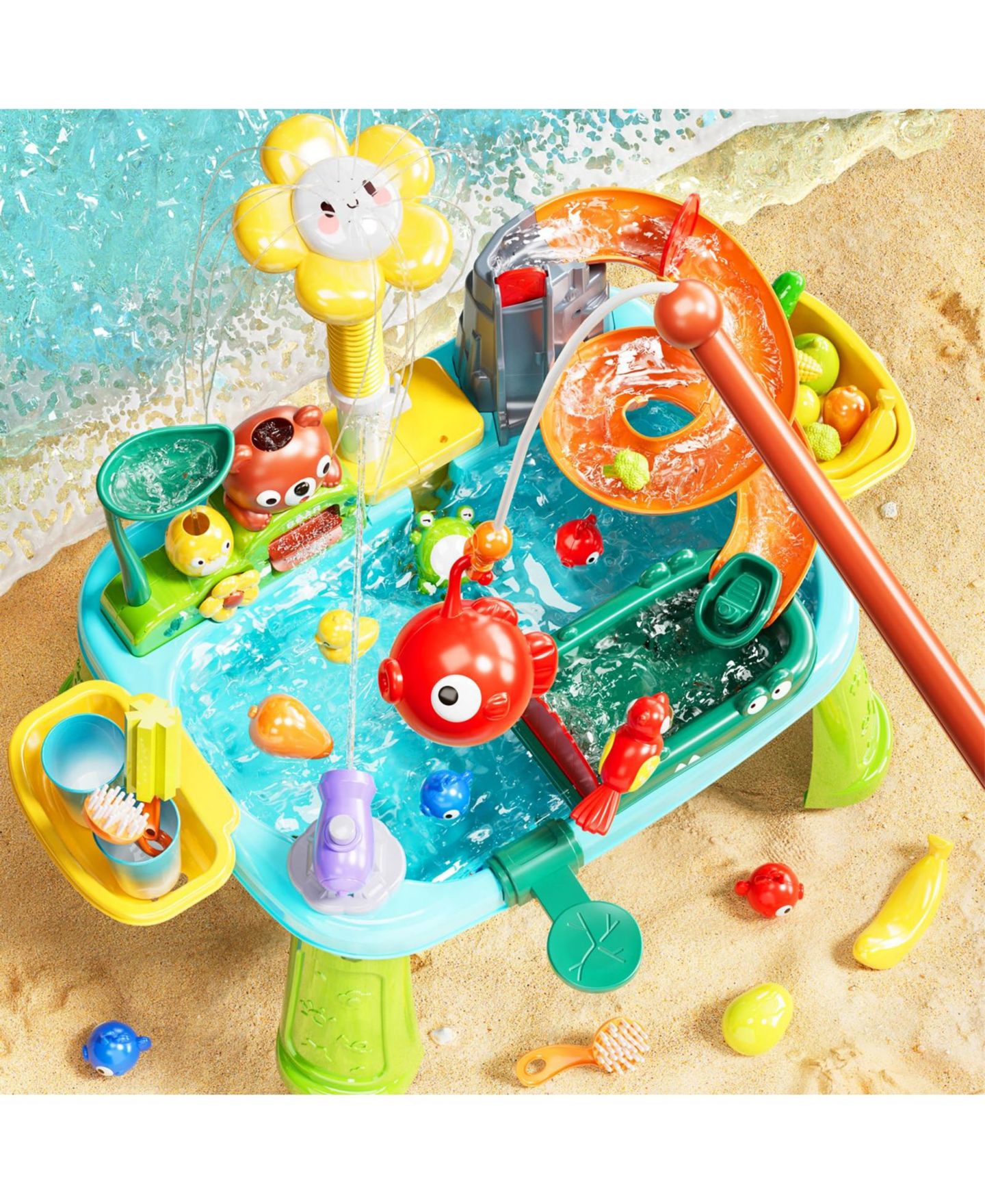 Детская игрушка GNUADZ Electric Fishing Water Table, Ages 5-7, цвет: Синий — фото 2