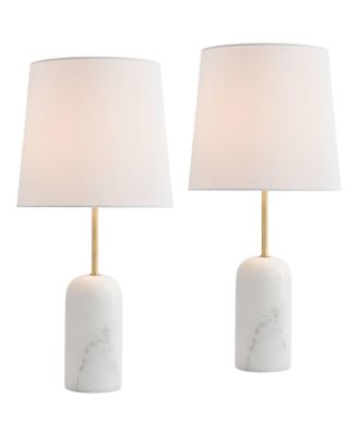 Daleti 25 inches High Marble Table Lamp Set of 2