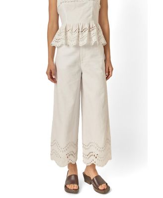 Women's Eyelet Pants