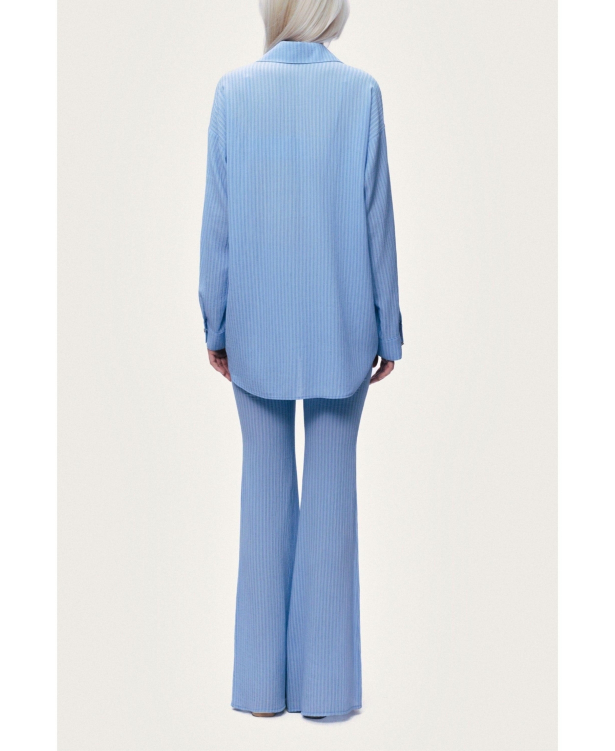 Nocturne Women's High-Waist Flare Trousers
