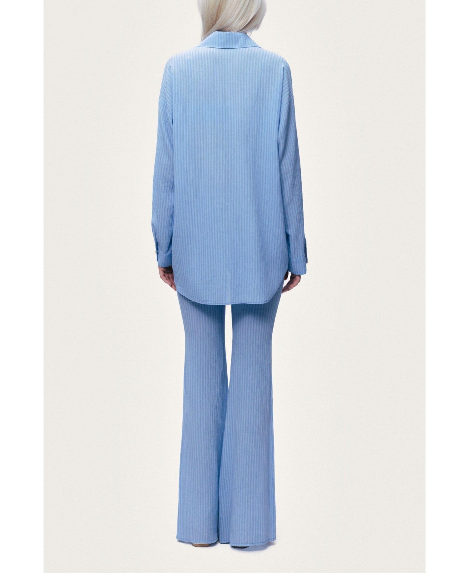 Women's High-Waist Flare Trousers