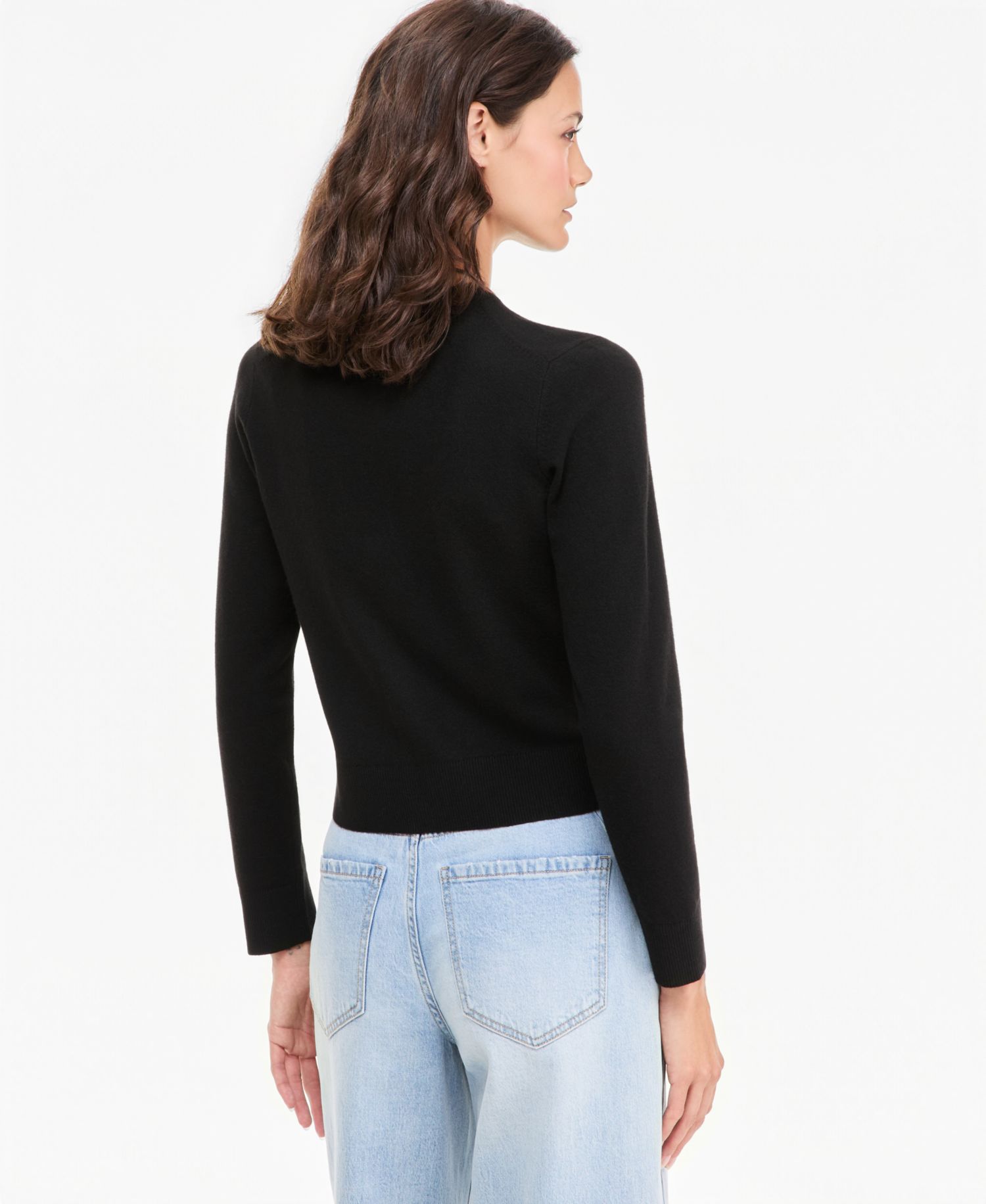 Women's Long-Sleeve Crewneck Cora Cardigan