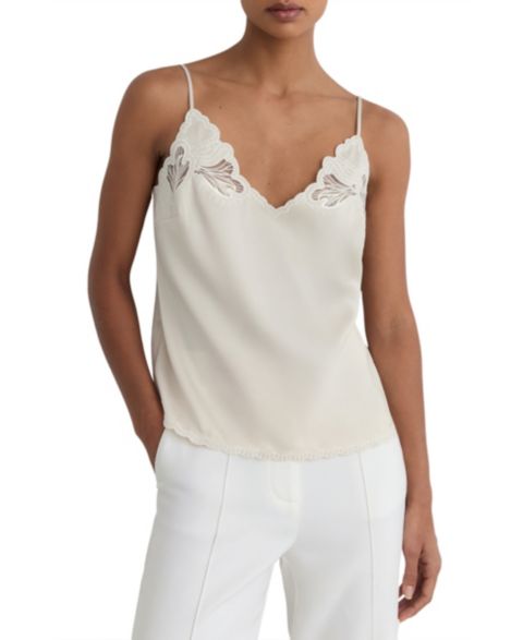 Женские жилеты REISS Women's Joanie Lace Detail Vests