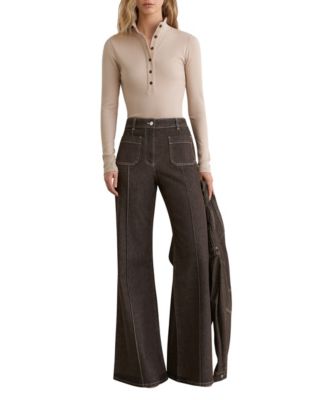 Women's Ida Button Funnel Top