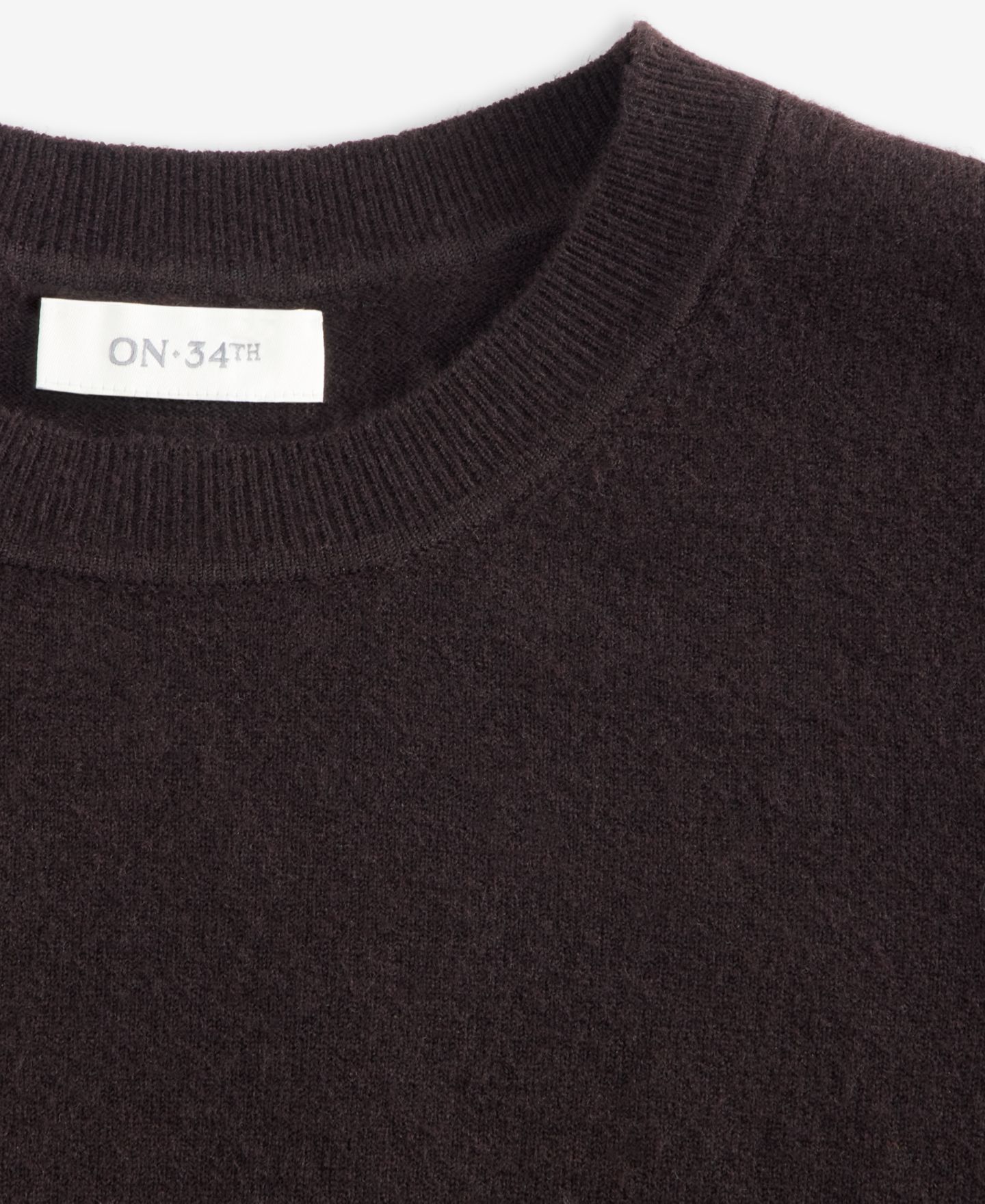 Женский свитер On 34th Short-Sleeve Easy Crewneck Sweater Tee, цвет: Ganache — фото 6