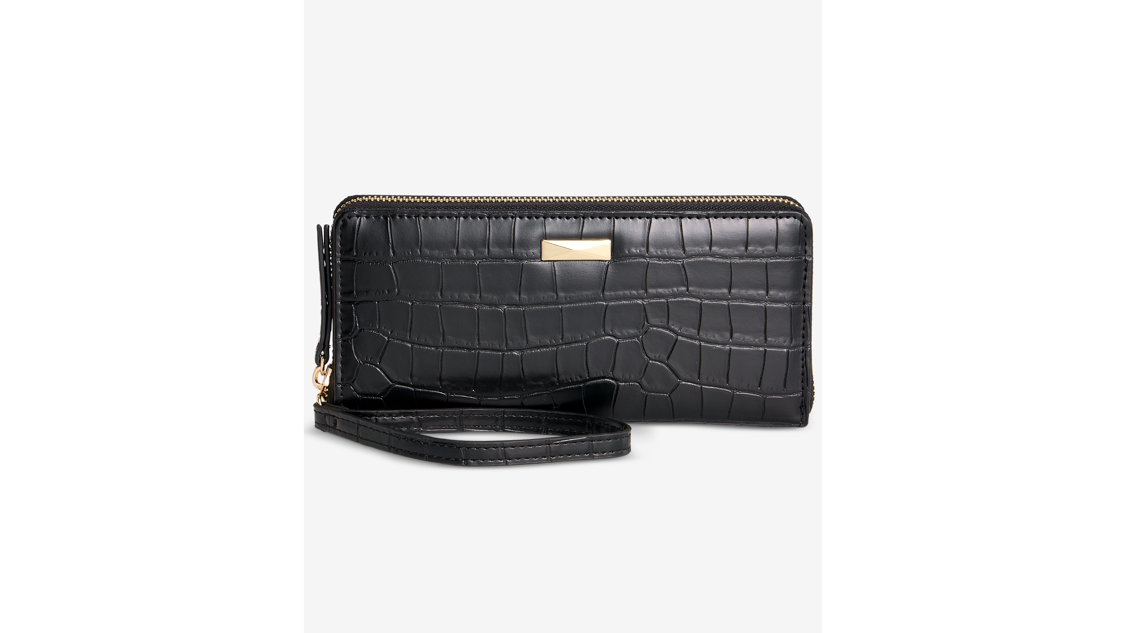 I.n.c. International Concepts Hazell Croco-Embossed Zip Around Wallet, Macy's Exclusive