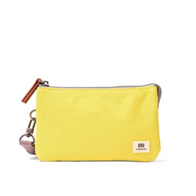 Carnaby Wallet with Strap in Recycled Canvas