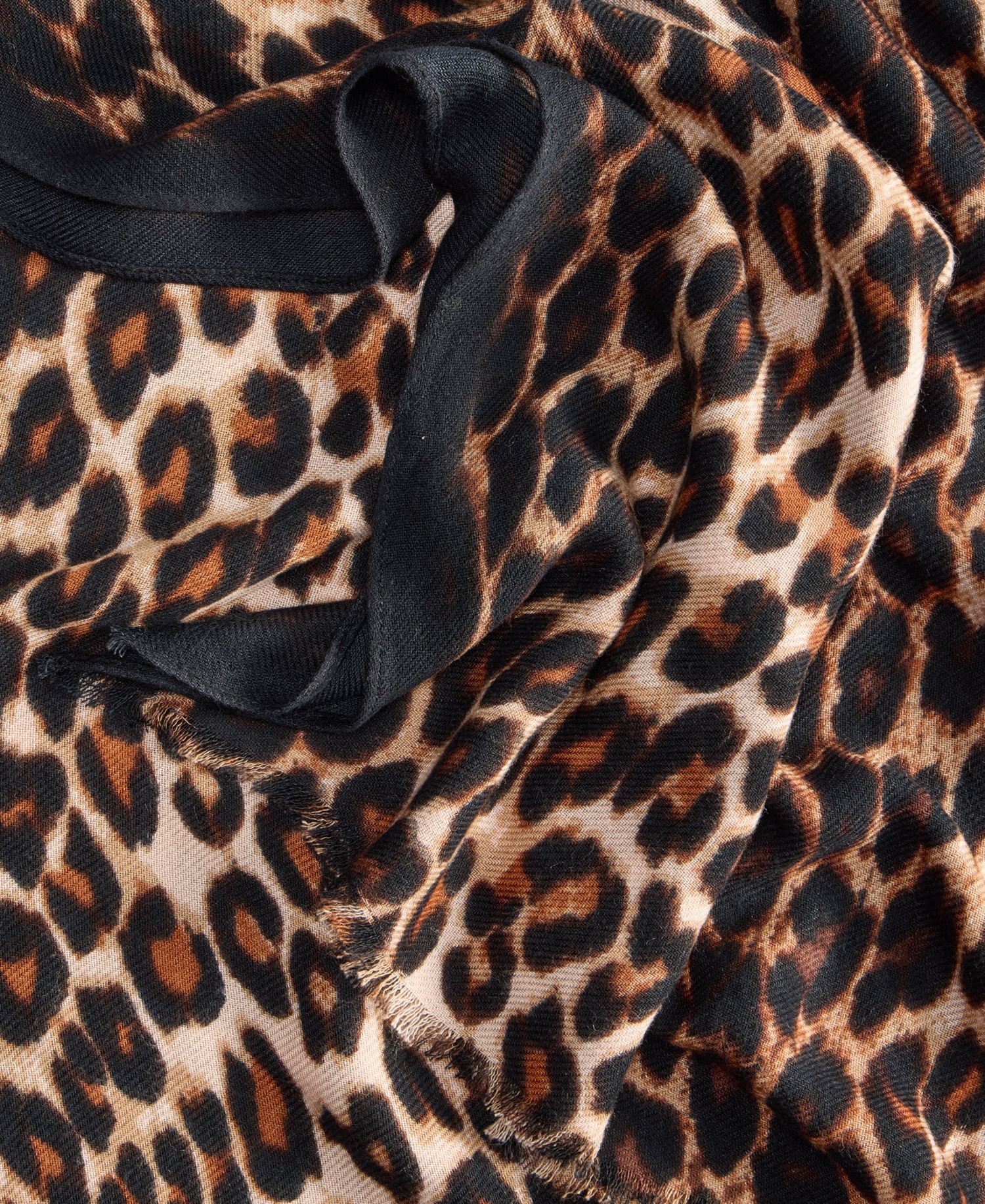 Classic Leopard Print Scarf
