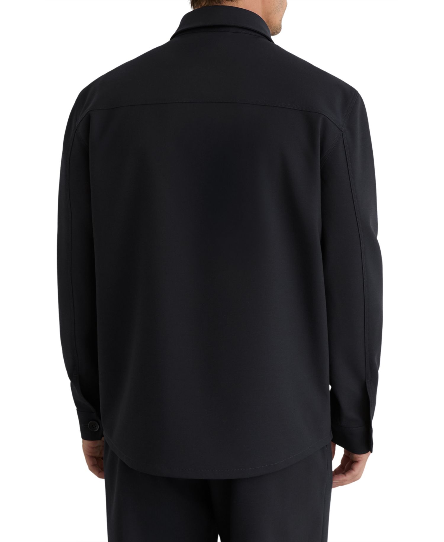 Men's Peshi Button Through Twin Pocket Overshirt