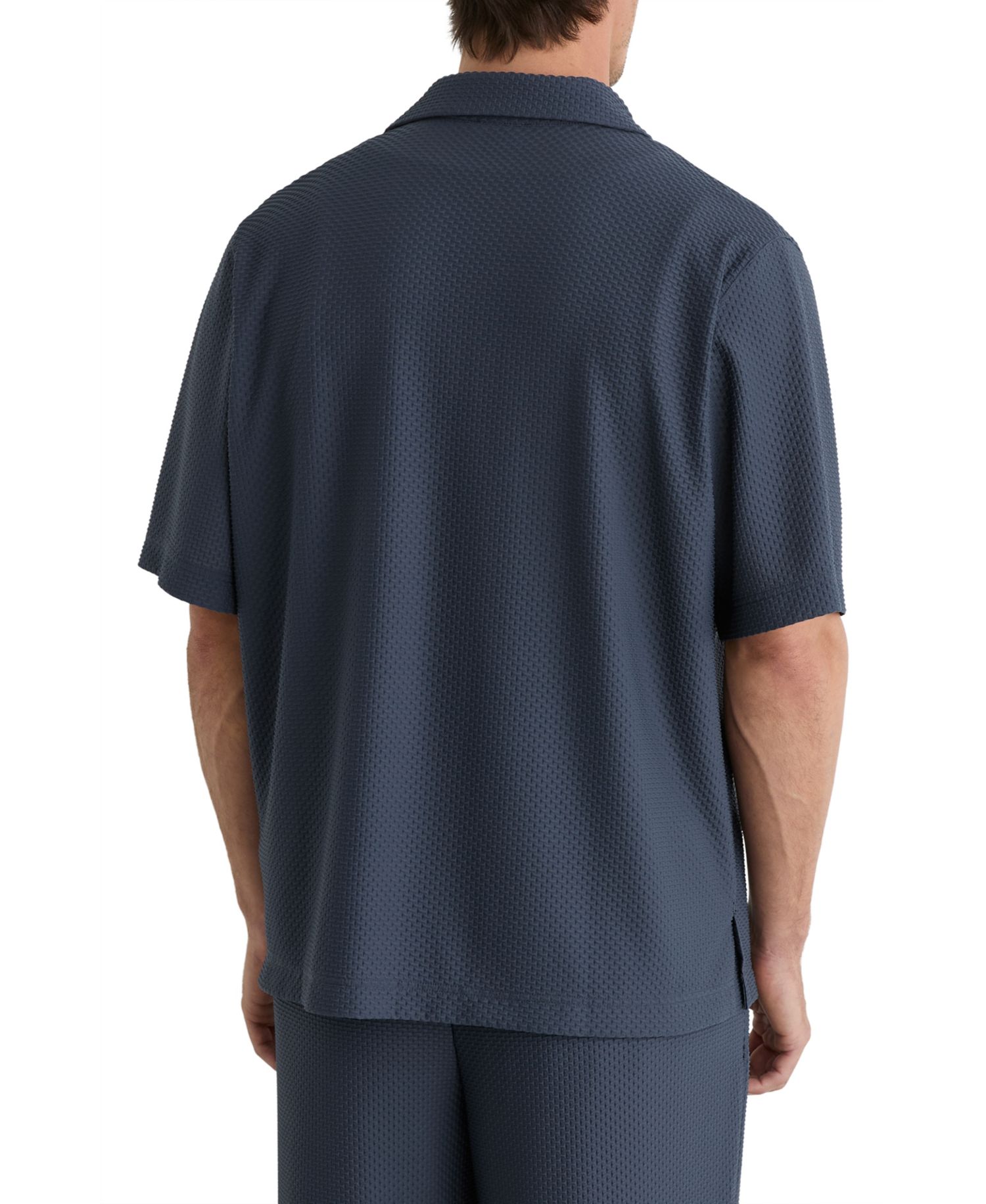 Men's Samson Textured Cuban Shirt