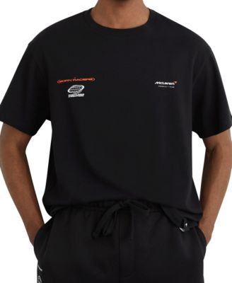 Men's Nox Logo Printed Mclaren T-Shirt