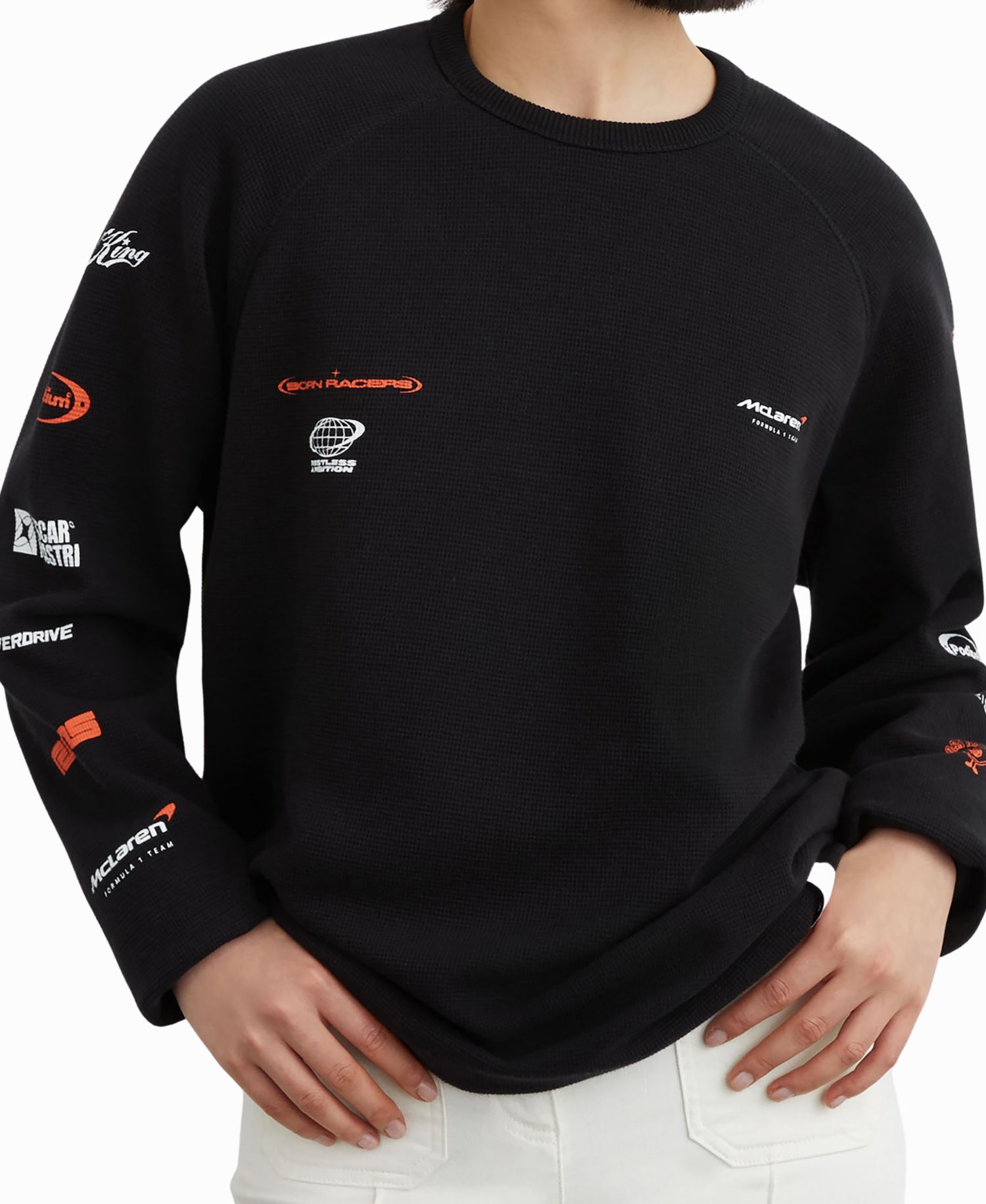 Men's Kruz Logo Waffle Textured T-Shirt