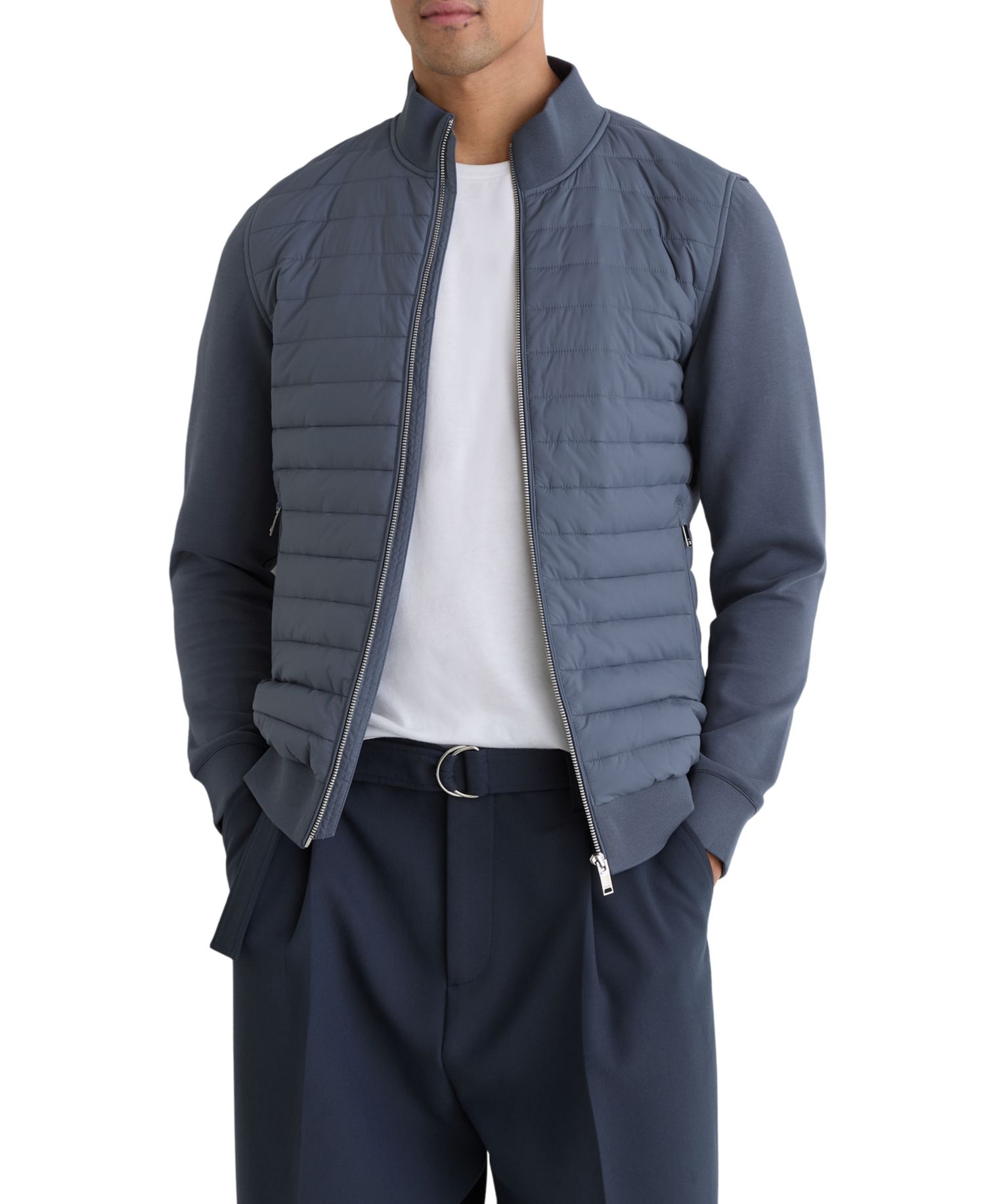 Men's Freddie Quilted Hybrid Jacket