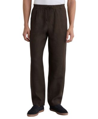 Men's Barges Relaxed Linen Drawstring Pants