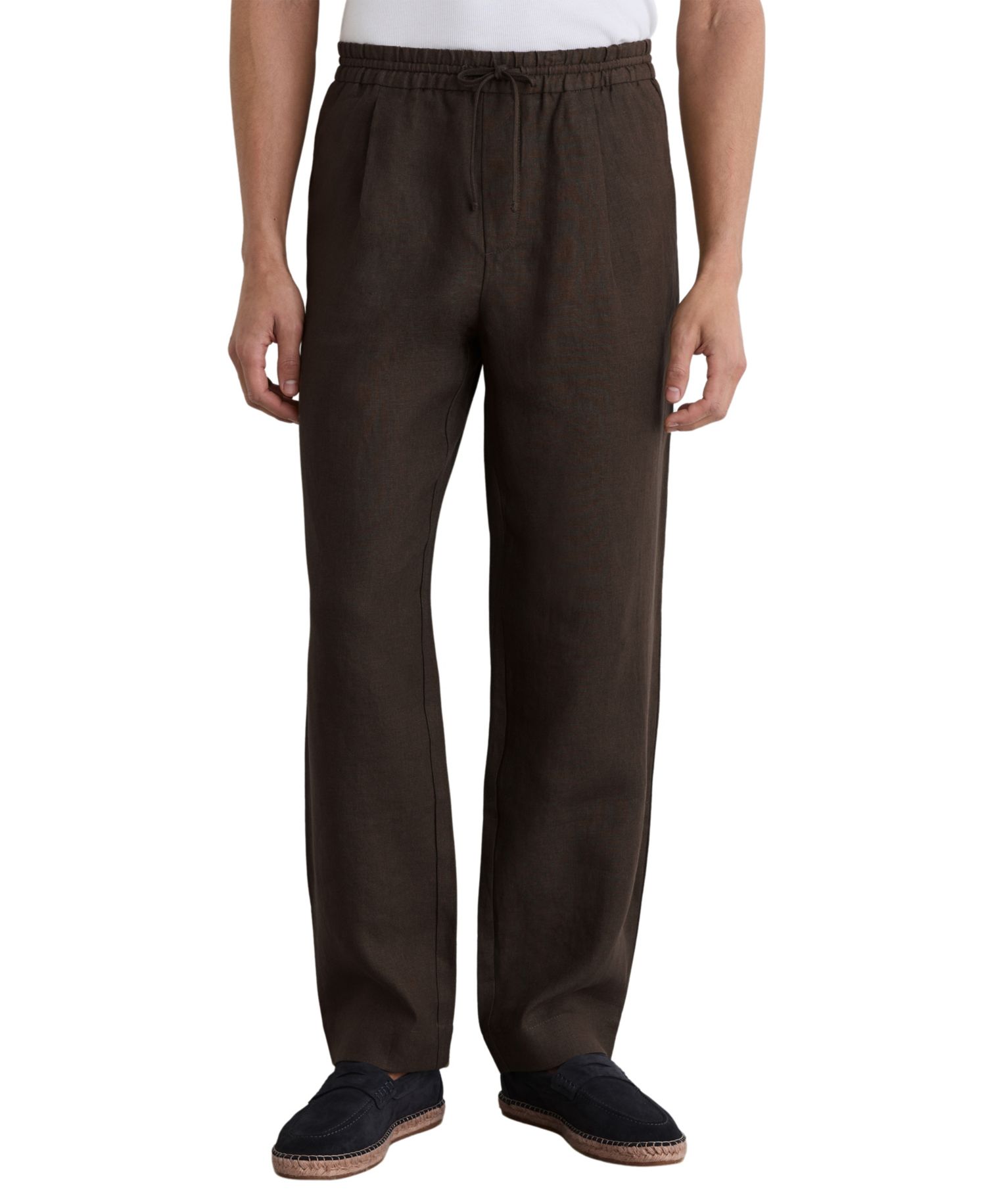 Men's Barges Relaxed Linen Drawstring Pants