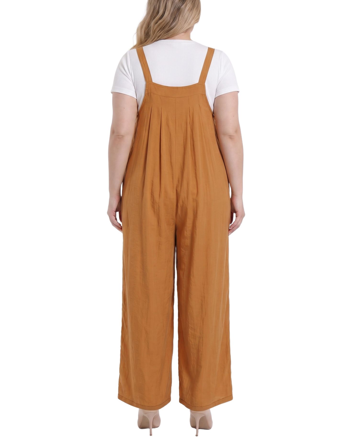 Plus Size Sleeveless Jumper Jumpsuit