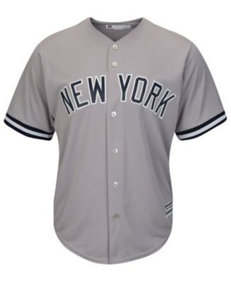 Majestic Men's New York Yankees Blank Replica Big & Tall Jersey - Macy's