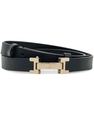 Women's Leather Square Hinge Belt