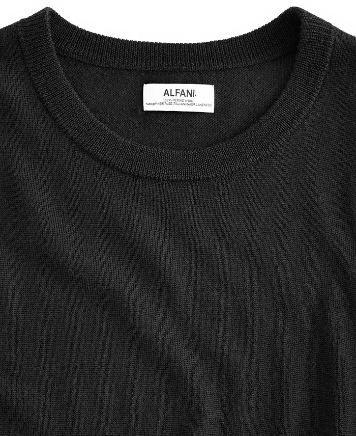 Men's Merino Wool Crewneck Sweater - thumbnail 8