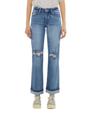 Women's Carrie Mid-Rise Straight Jeans