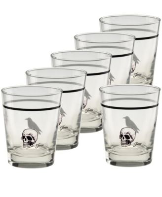 Halloween Icons Double Old Fashioned Glasses, Set of 6