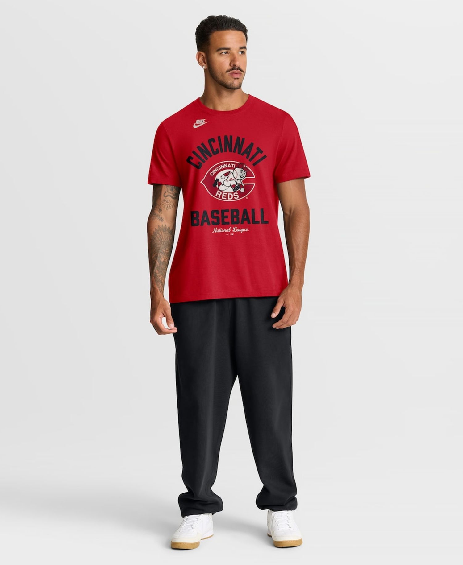 Men's Red Cincinnati Reds Cooperstown Collection T-Shirt