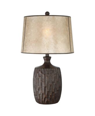 Kelly 25 1/2" High Farmhouse Rustic Table Lamp USB Cord Dimmer