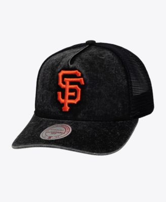 Men's and Women's Black San Francisco Giants Gameday Adjustable Trucker Hat