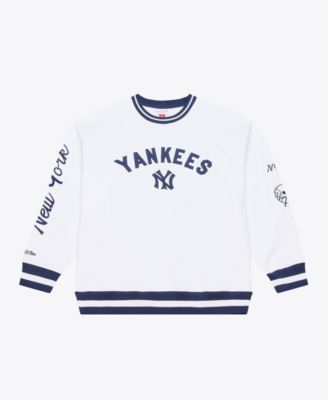 Men's White New York Yankees Arctic Fleece Sweatshirt