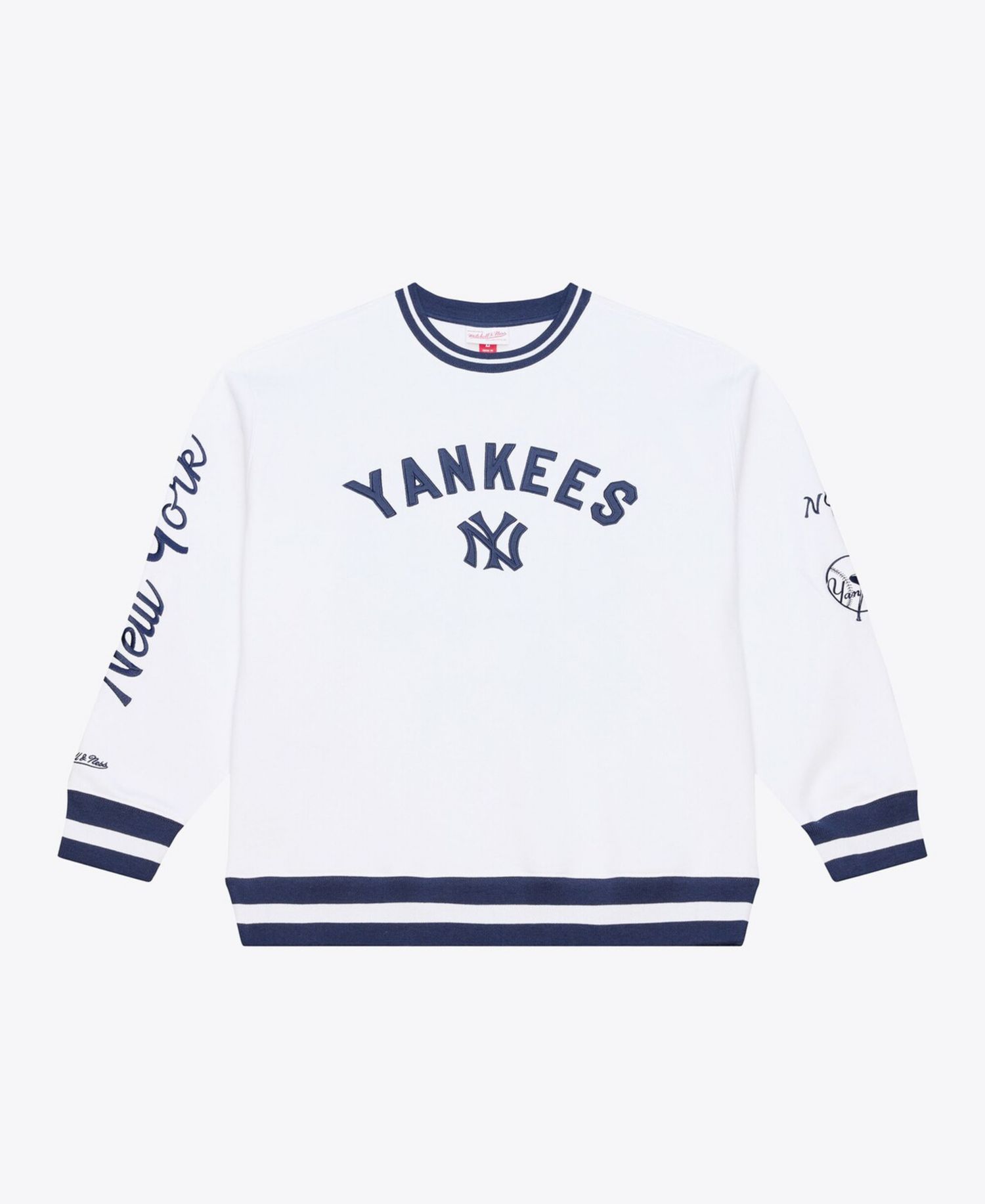 Men's White New York Yankees Arctic Fleece Sweatshirt