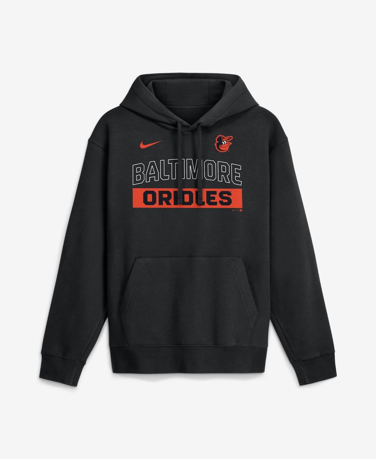 Men's Black Baltimore Orioles Primetime Club Hoodie