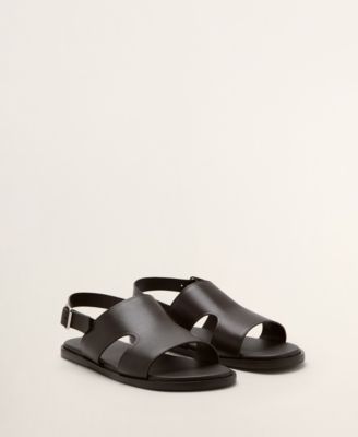 Men's Leather Strap Sandals