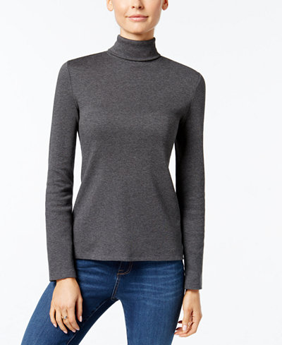 Charter Club Turtleneck Top, Only at Macy's