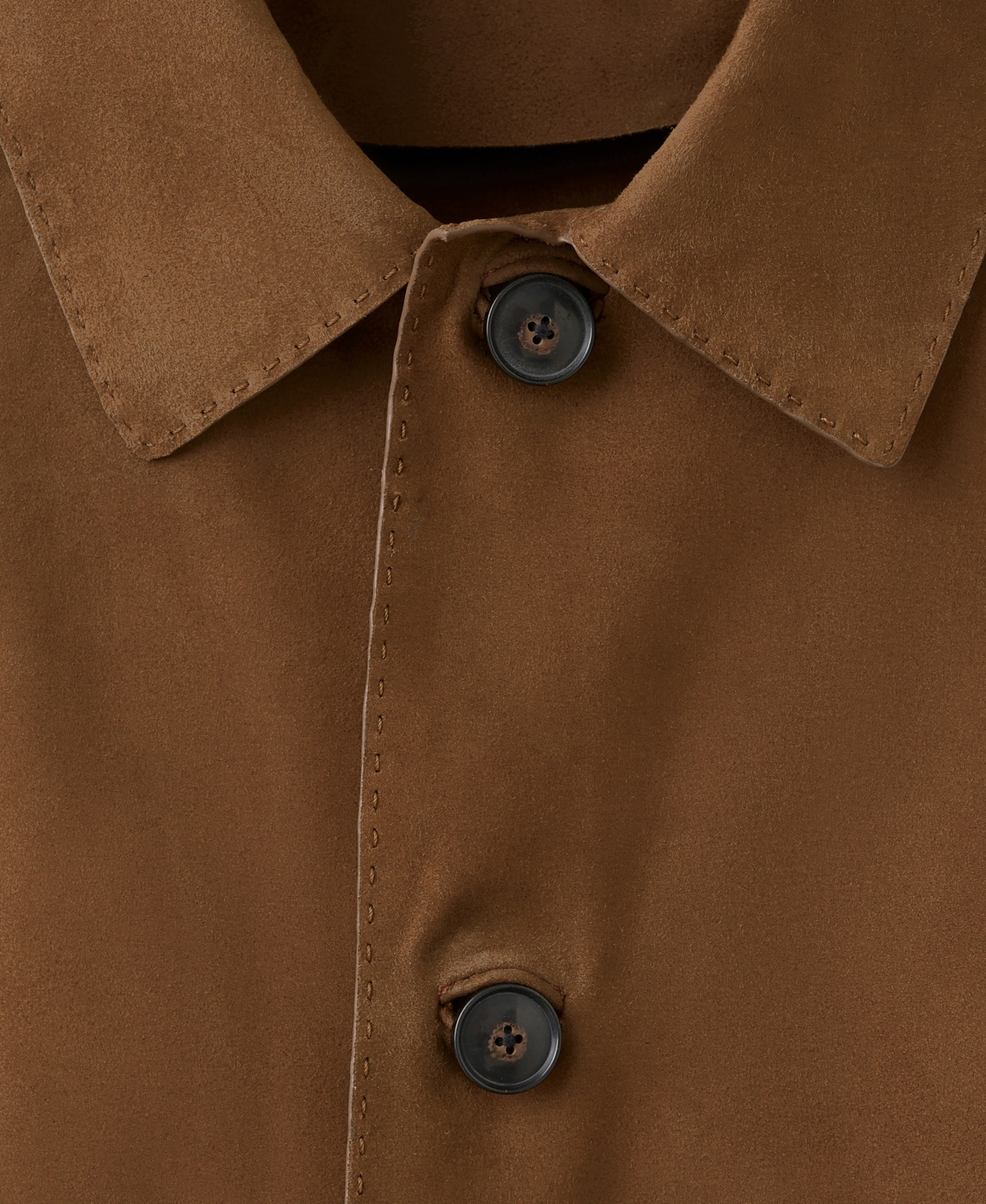 Mango Men's Leather Pockets Jacket