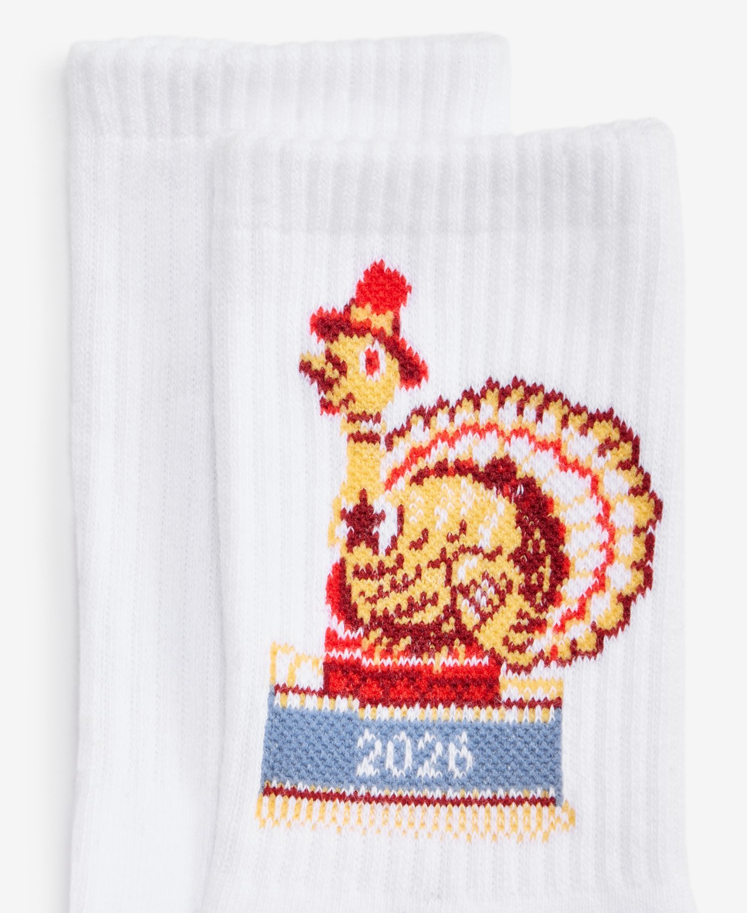 100th Thanksgiving Day Parade Adult Unisex Tom Turkey Crew Socks