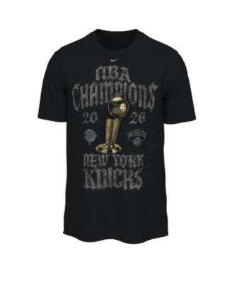 Men's Black New York Knicks 2026 NBA Champions Takedown Authentic Locker Room T-Shirt