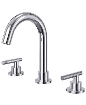 Widespread Bathroom Faucet 3 Hole 2-Handle Bathroom Sink Faucet with Drain Assembly