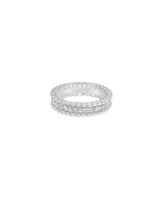 Jena Sparkle Wide Band Ring Trendy Unique Style