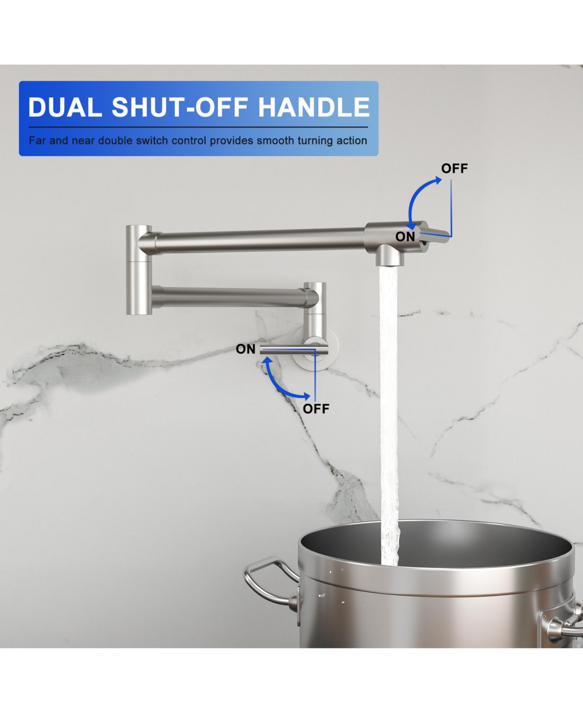 Phying Pot Filler Faucet