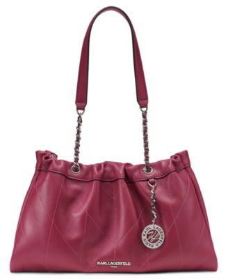 Amandine Leather Medium Shoulder Handbag