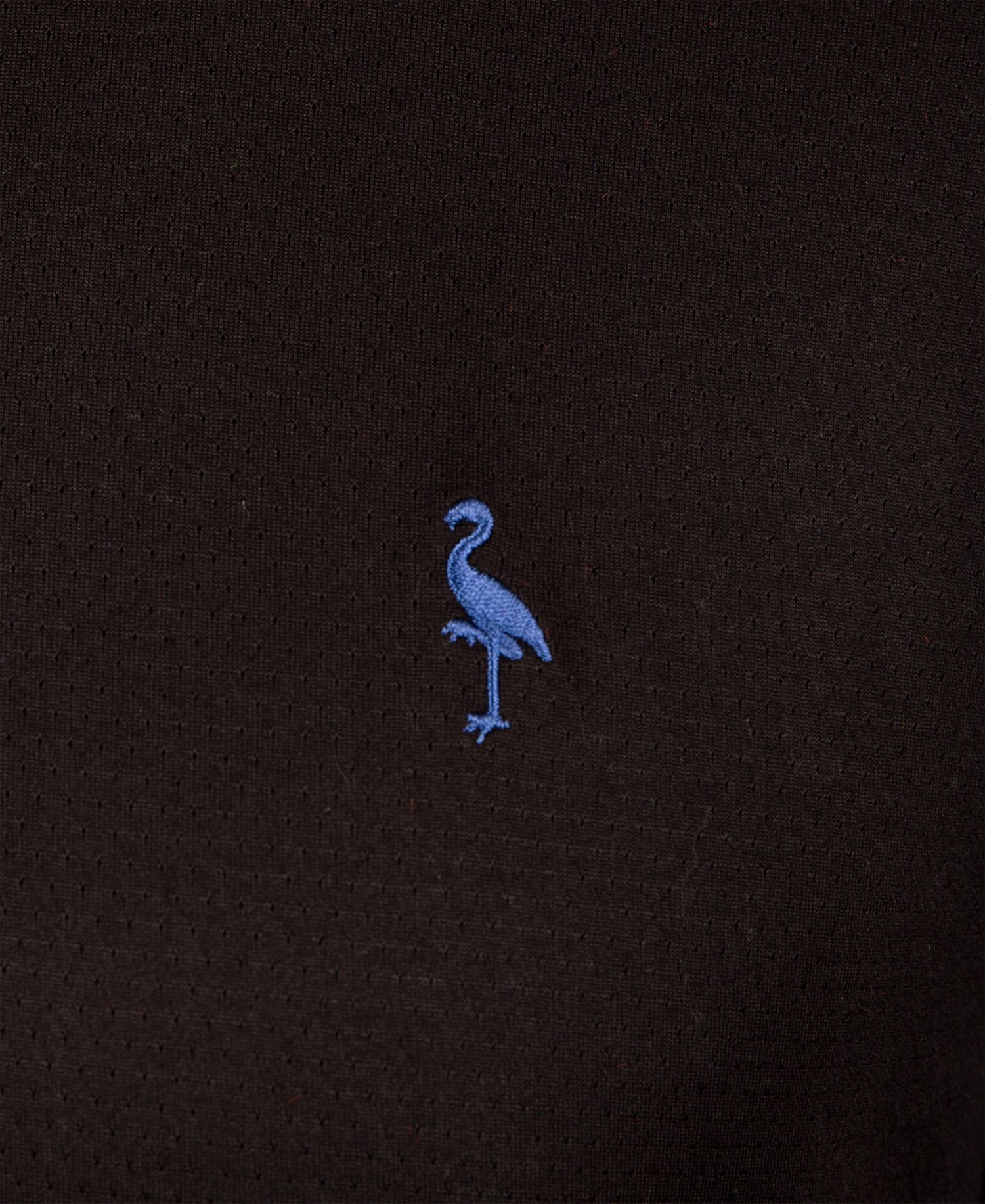 Men's Solid Mesh Quarter Zip
