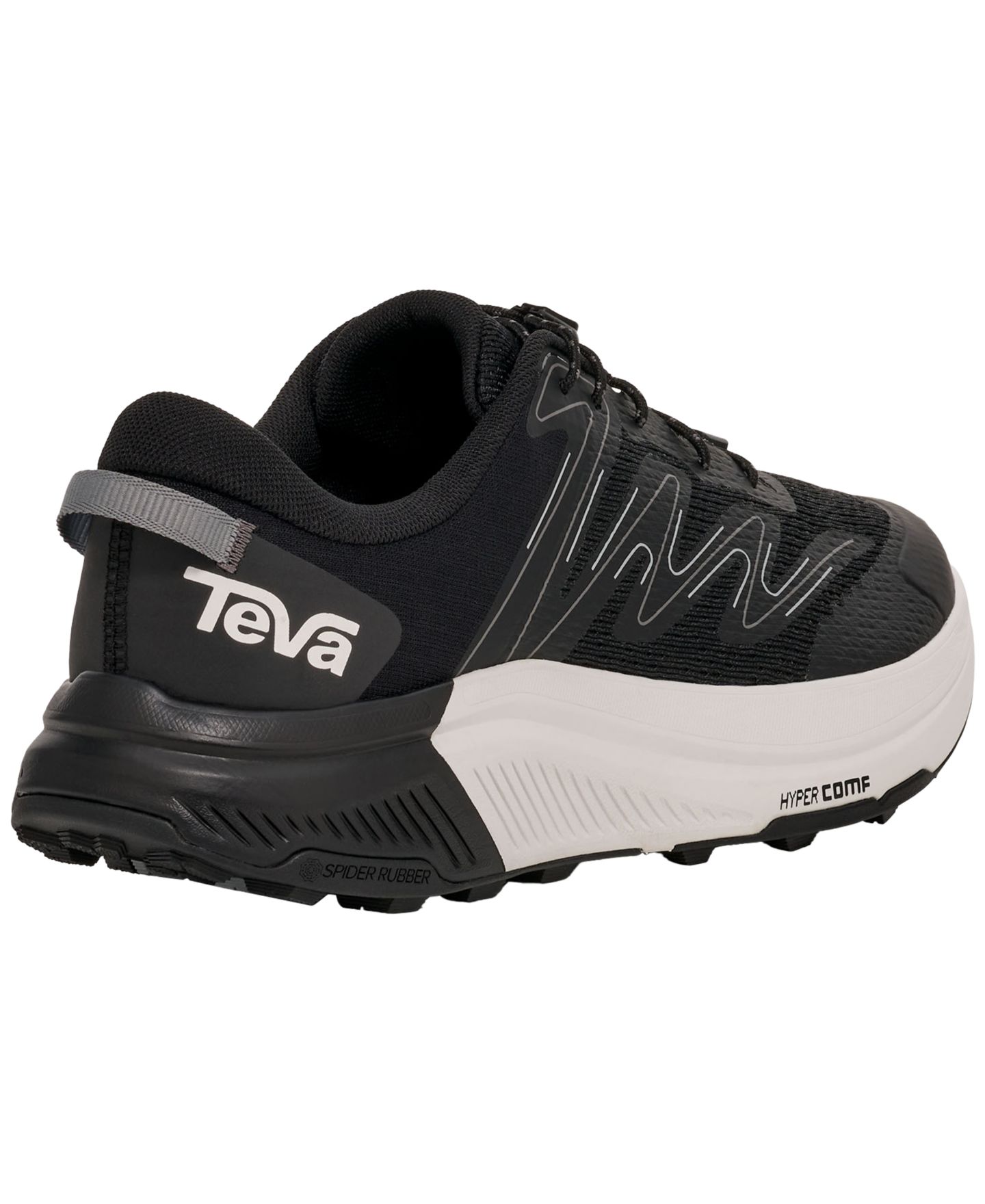 Мужские кроссовки Teva Hurricane Trailsetter Trail Running, цвет: Чёрный / Серый — фото 3