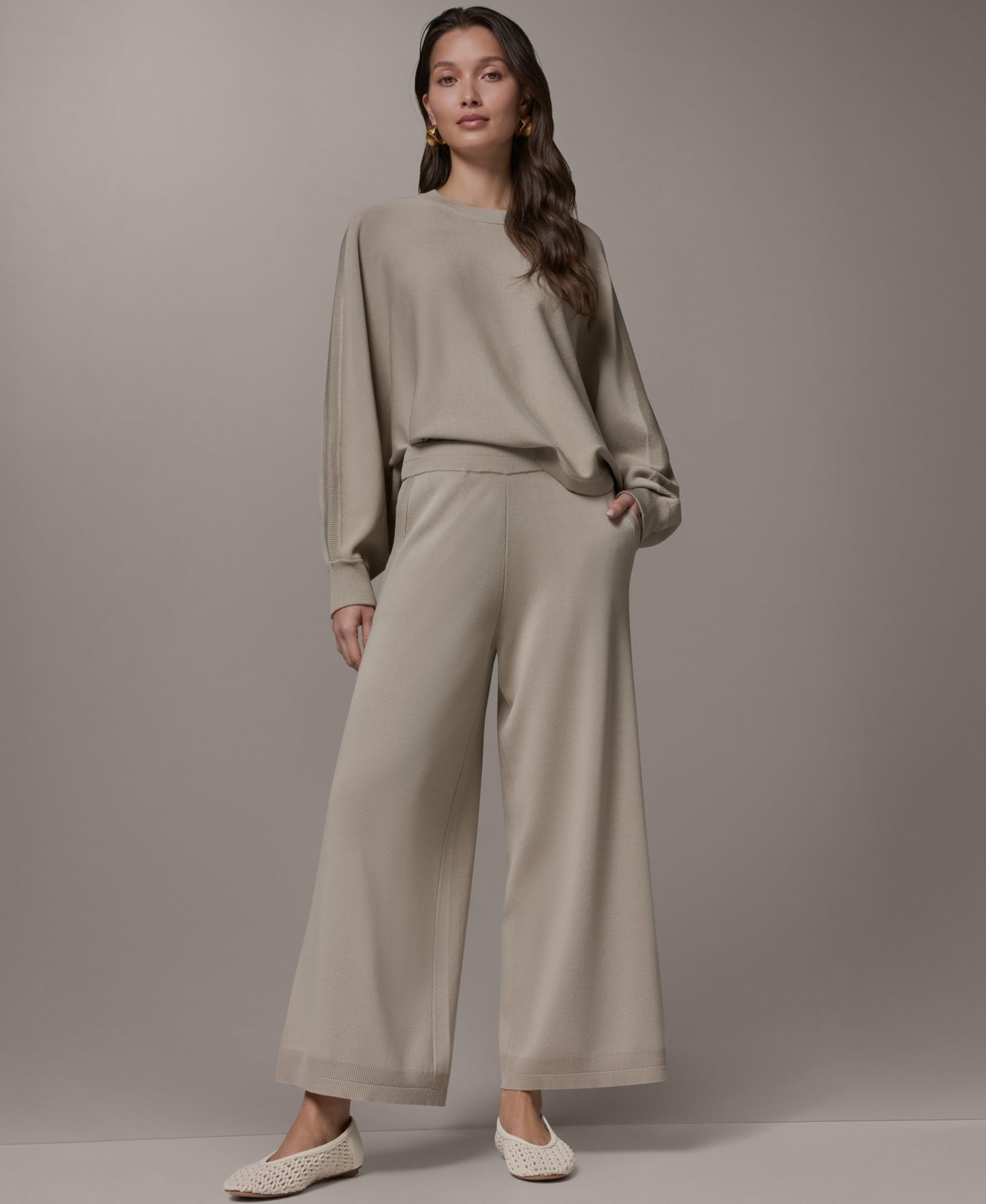 Женские брюки Donna Karan Weekend Milano Stitch Pull-On, цвет: Песчаниковый — фото 2