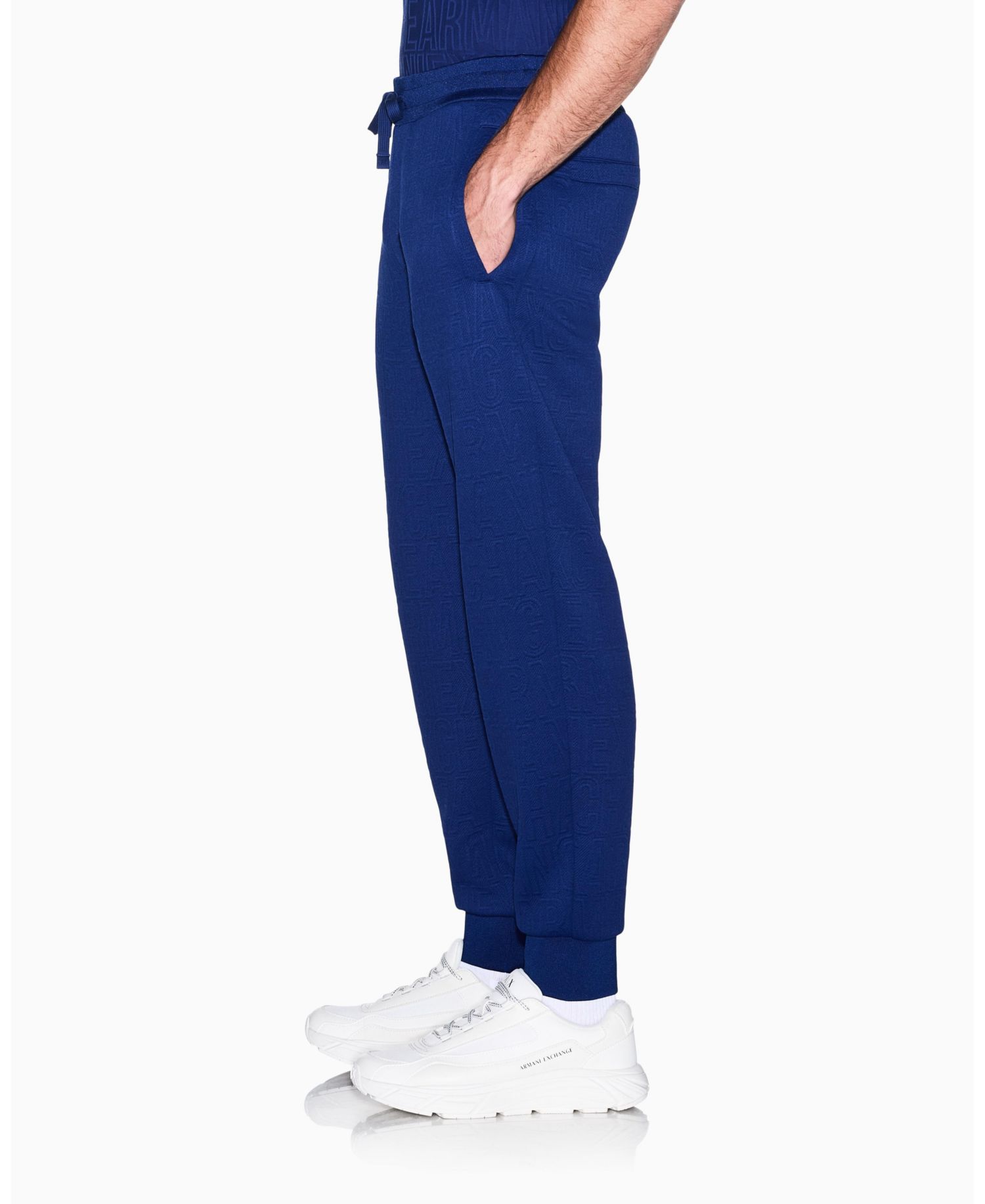 Men's Jacquard All Over Logo Jogger