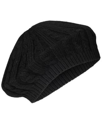Core Cable Knit Beret Hat